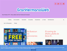 Tablet Screenshot of granhermanoweb.es